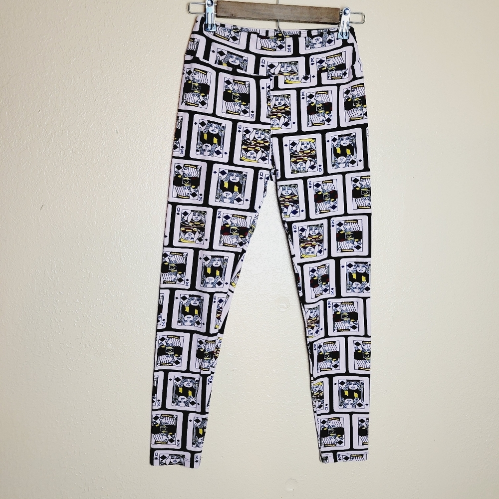 Queen playing card Leggings